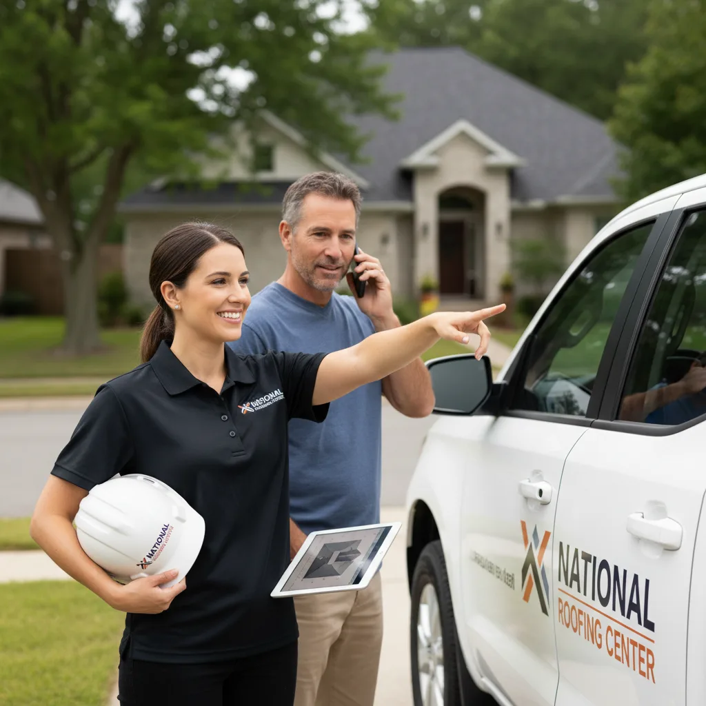 National Roofing Center customer support in Shonto